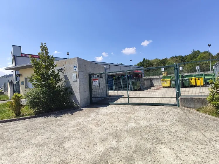 Extremadura Punto de recolección de reciclables